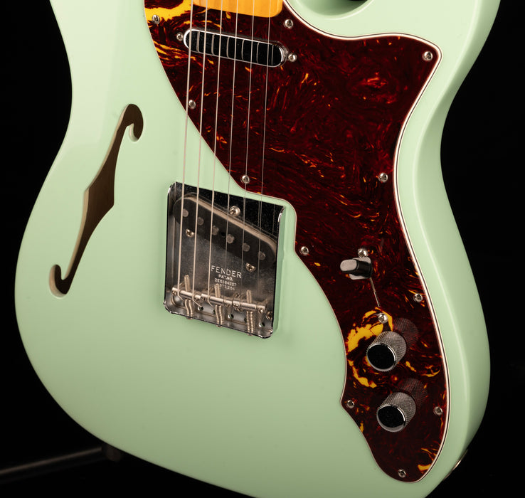 Pre Owned 2022 Fender American Original 60’s Telecaster Thinline Seafoam Green With OHSC