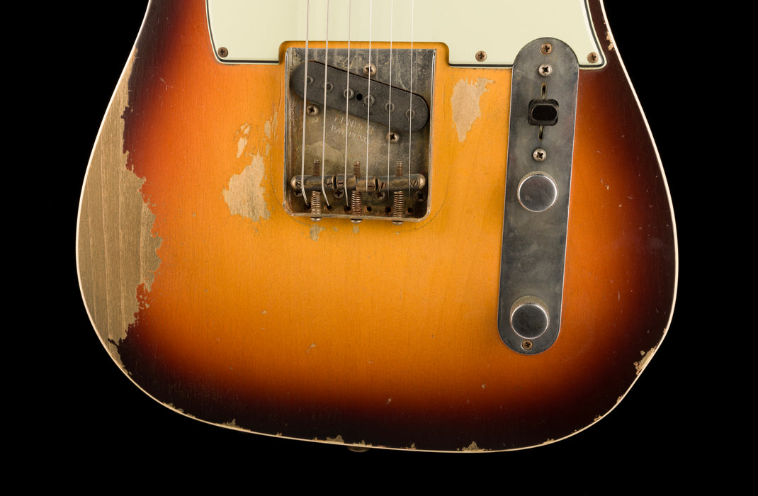 Fender Custom Shop Masterbuilt Stephen Stern 60's Telecaster Custom Heavy Relic 3-Tone Sunburst