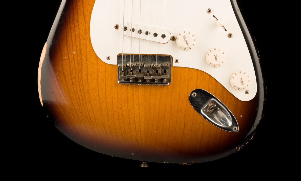 Pre Owned Fender Custom Shop Masterbuilt Stephen Stern '50s Stratocaster 2-Tone Sunburst With OHSC