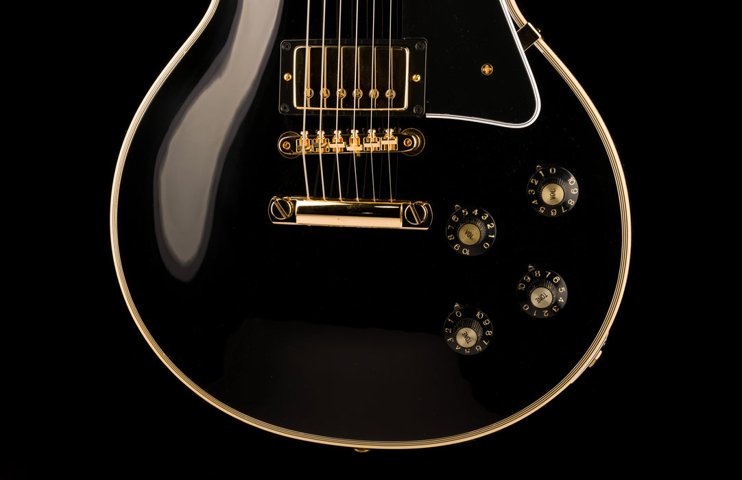 Gibson Custom Shop 1968 Les Paul Custom Reissue Gloss Ebony With Case