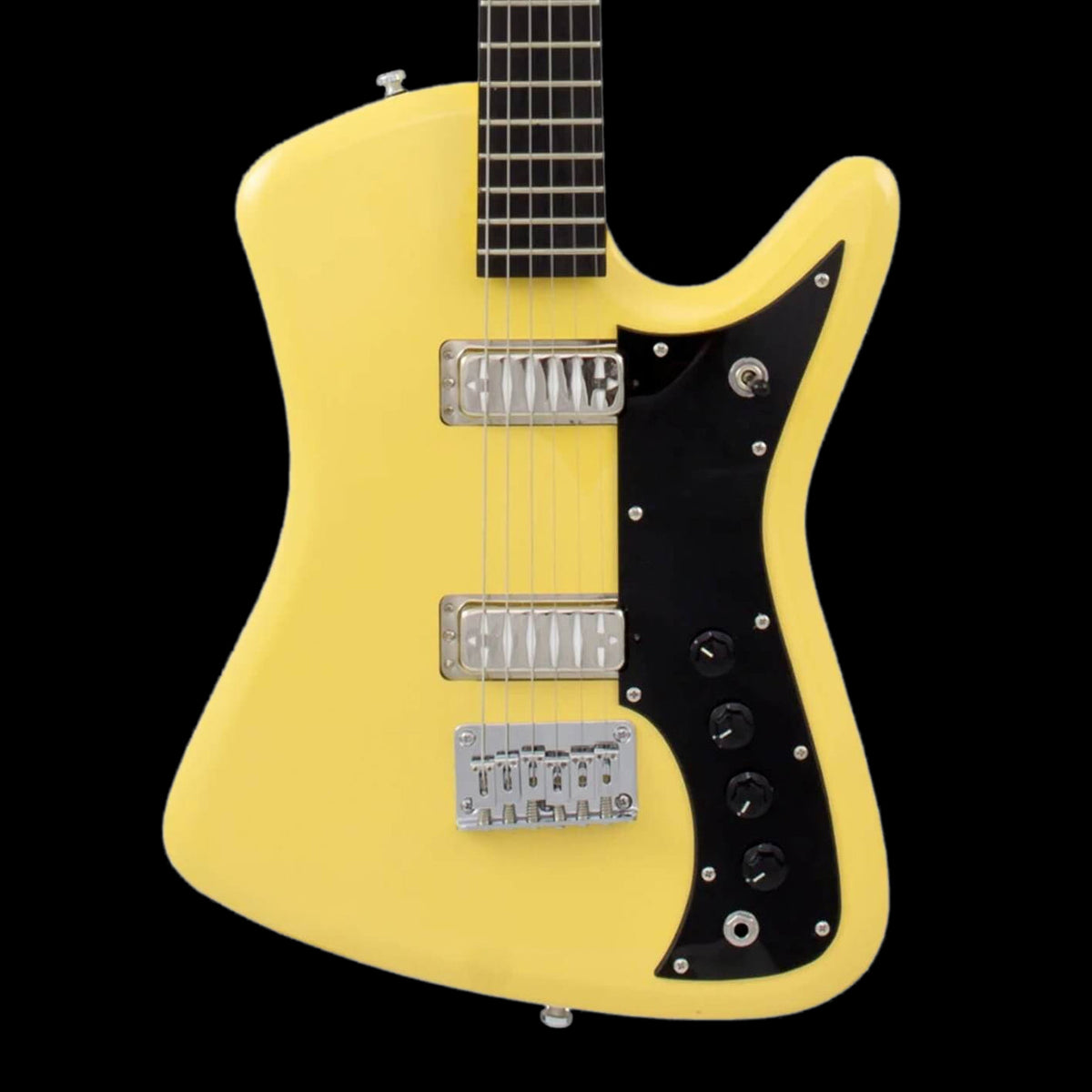 Eastwood Airline Bighorn Electric Guitar - TV Yellow — Truetone Music