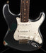 Fender Custom Shop 1962 Stratocaster Heavy Relic Charcoal Frost Metallic over Sherwood Green Metallic