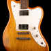 Fano Alt de Facto JM6 Medium Distress Amber Burst Closeup Pickups