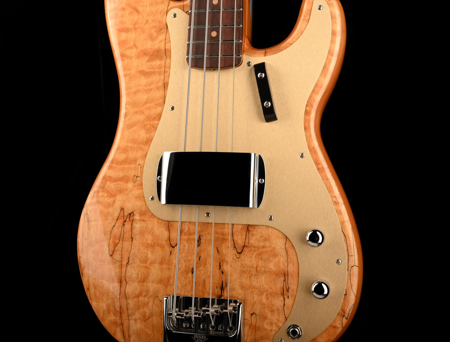 Fender Custom Shop Artisan Spalted Maple Postmodern Precision Bass Natural