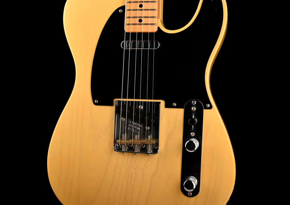 Pre Owned Fender Custom Shop Limited Edition 70th Anniversary 1950 Broadcaster Time Capsule Faded Nocaster Blonde with OHSC