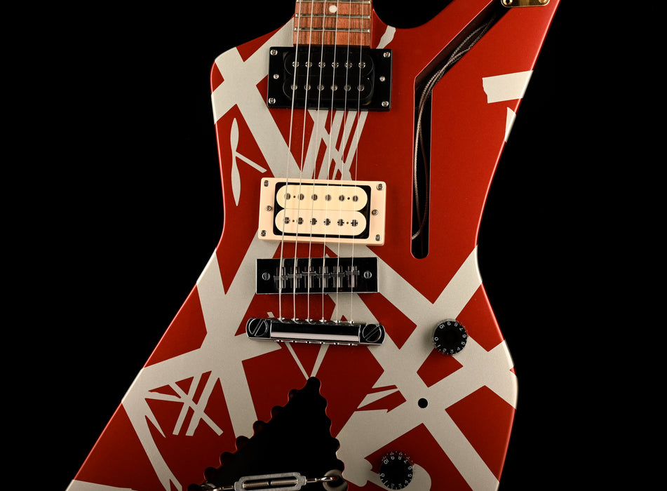 Pre Owned EVH Shark Destroyer Red Stripe With Case