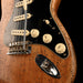 Pre Owned Fender Custom Shop Poblano Stratocaster Super Heavy Relic Aged Natural With OHSC