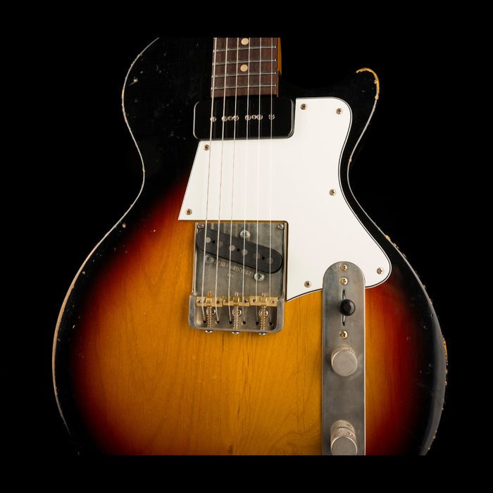 Fano Oltre SP6 Light Distress 3-Tone Sunburst Closeup Pickups