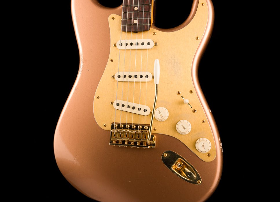 Fender Custom Shop Golden Rose 1959 Stratocaster Relic Copper Metallic - Truetone Color Set