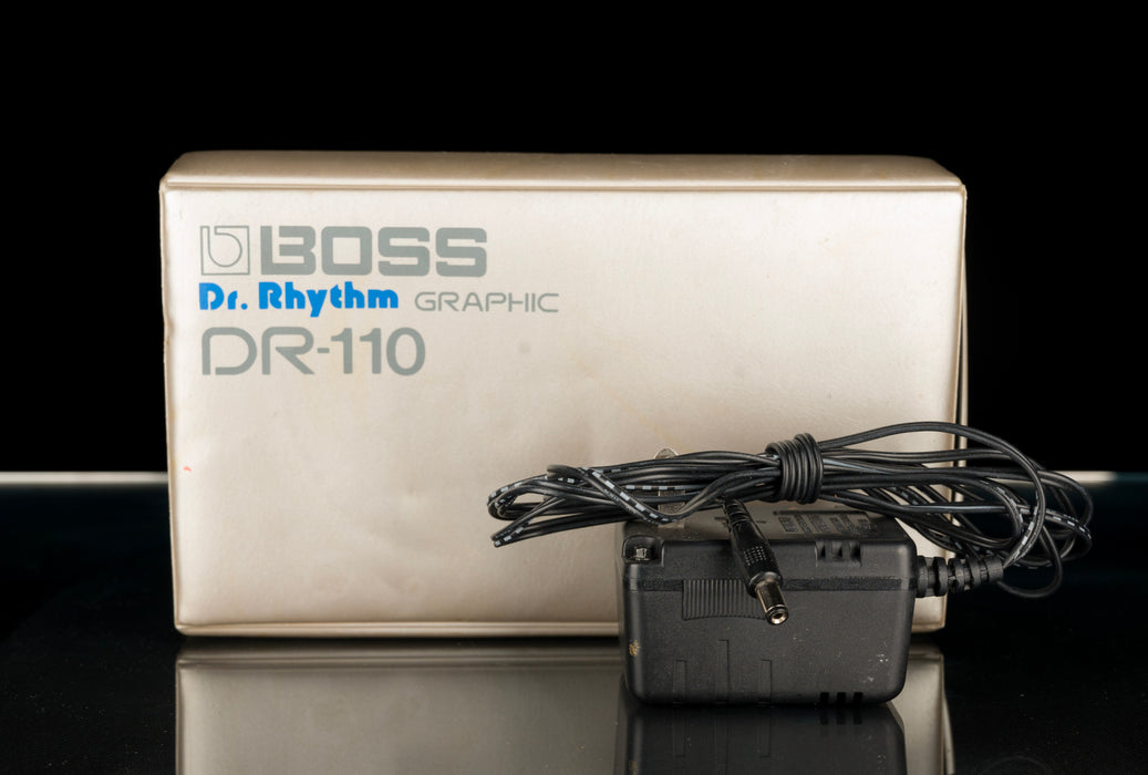 Used Boss DR-110 Dr. Rhythm Graphic Drum Machine with Box