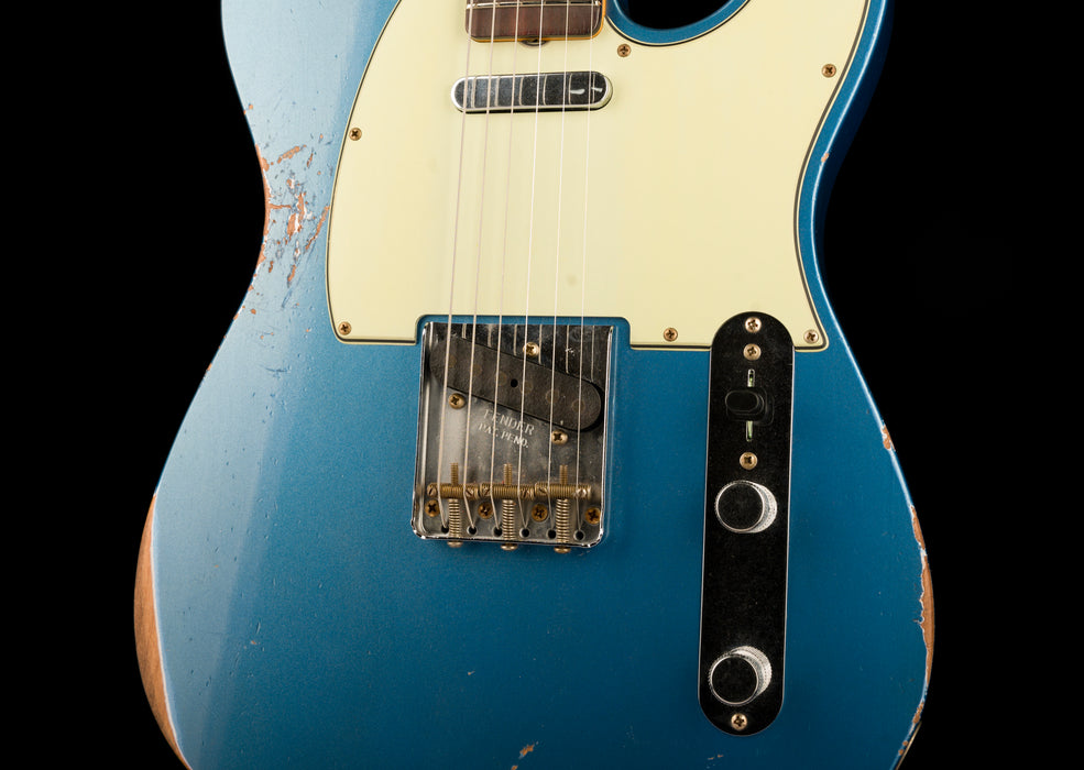 Fender Custom Shop 1963 Telecaster Relic Aged Lake Placid Blue