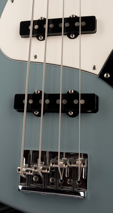 Pre Owned Fender American Professional Precision Bass with Deluxe Special Neck Sonic Gray With Gig Bag