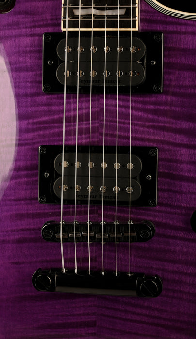 Pre Owned ESP Deluxe LTD EC-1000 Trans Purple With OHSC