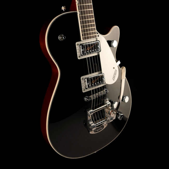 Pre Owned Gretsch G5230T Electromatic Jet With Bigsby And TV Jones Pickups Black Electric Guitar