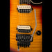 EVH Wolfgang USA 5A Flame Top 3-Tone Burst Closeup Pickups Bridge