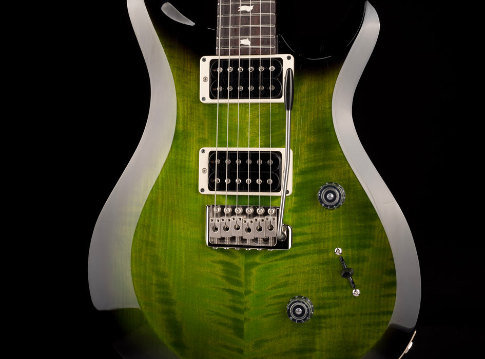 PRS S2 Custom 24 Custom Color Eriza Verde Smokeburst with Gig Bag