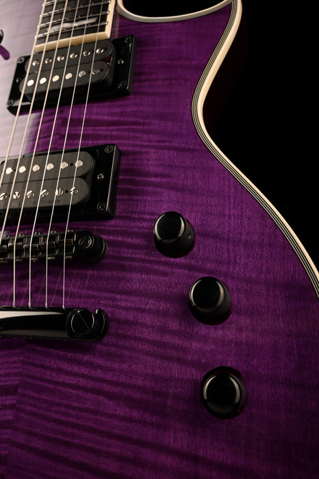 Pre Owned ESP Deluxe LTD EC-1000 Trans Purple With OHSC