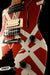 Pre Owned EVH Shark Destroyer Red Stripe With Case