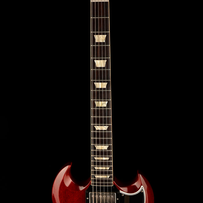 Pre Owned Gibson Custom Shop 1964 SG Standard With Maestro Vibrola VOS Cherry Electric Guitar With OHSC