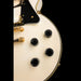 Pre Owned 2006 Epiphone Les Paul Custom Alpine White Closeup Controls