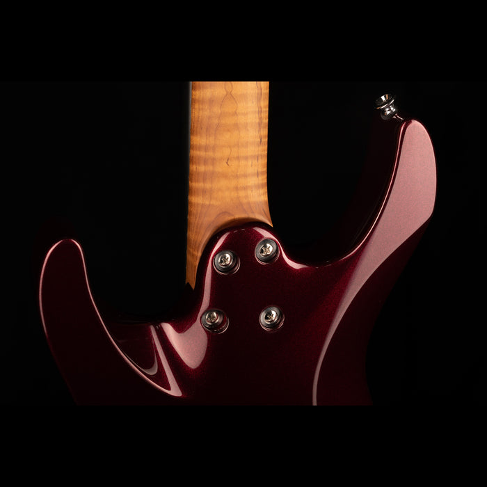 Charvel USA Select DK24 HH 2PT CM Caramelized Flame Oxblood Bolt-on Neck