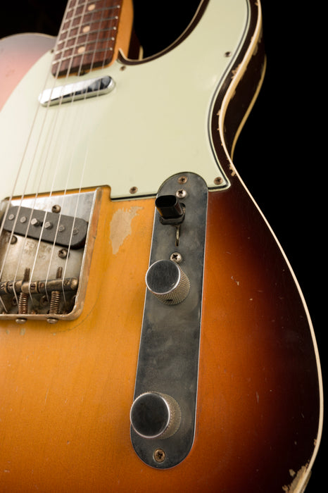 Fender Custom Shop Masterbuilt Stephen Stern 60's Telecaster Custom Heavy Relic 3-Tone Sunburst