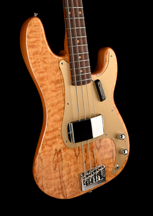 Fender Custom Shop Artisan Spalted Maple Postmodern Precision Bass Natural