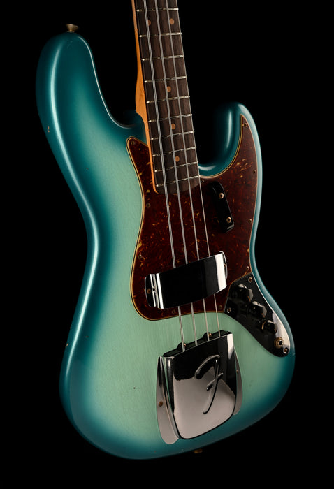 Fender Custom Shop 1962 Jazz Bass Journeyman Relic Surf Blue Burst