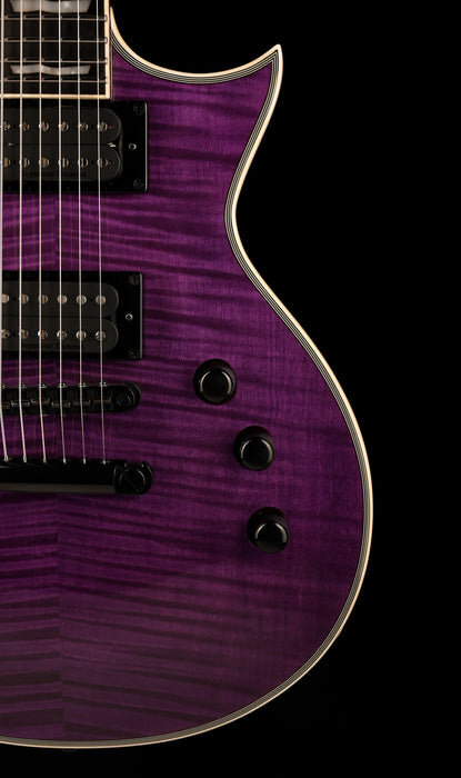 Pre Owned ESP Deluxe LTD EC-1000 Trans Purple With OHSC