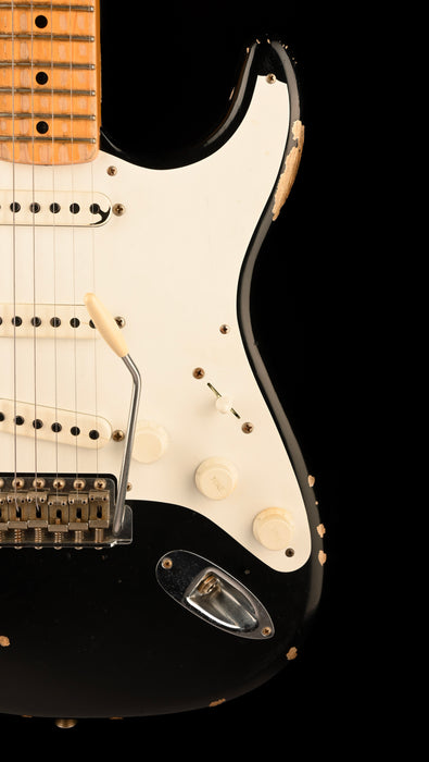 Pre Owned Fender Custom Shop Masterbuilt Dennis Galuszka H.A.R Stratocaster Black With OHSC