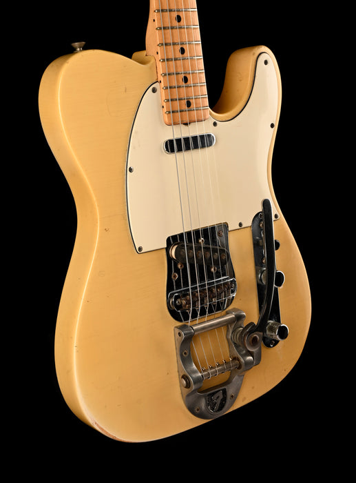 Vintage 1968 Fender Telecaster Blonde With Factory Fender Bigsby With OHSC