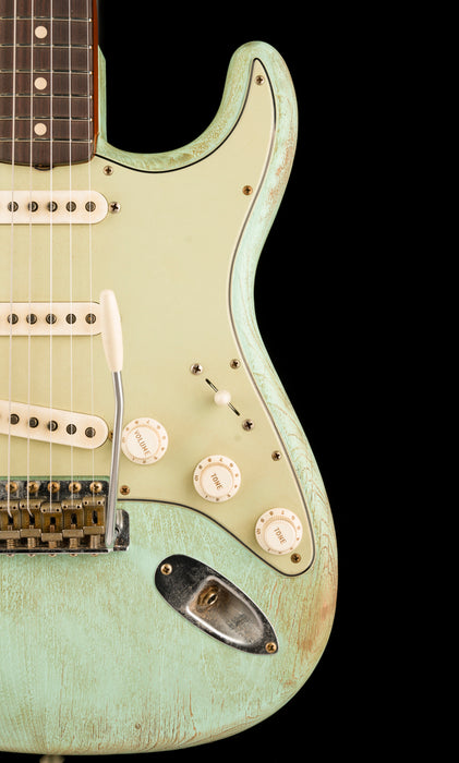 Fender Custom Shop Masterbuilt Paul Waller 1961 Stratocaster Heavy Weathered Surf Green