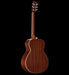 Alvarez ABT-60 Baritone Acoustic Guitar Natural Back 3/4