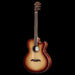 Alvarez ABT60CESHB Artist Cutaway Shadowburst Baritone Acoustic Electric Guitar 3/4 Right