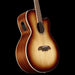 Alvarez ABT60CE-8SHB Artist 8-String Acoustic Electric Baritone Shadowburst Bottom Up