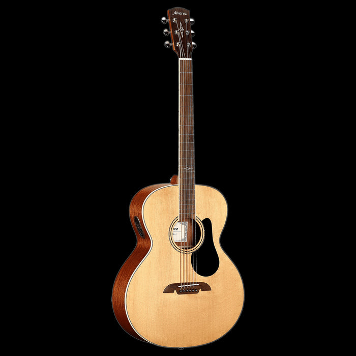 Alvarez ABT-60E Baritone Acoustic Electric Guitar Left 3/4