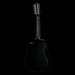 Alvarez Artist Series AD60-12CEBK 12 String Acoustic-Electric Dreadnought Guitar Black Back Right 3/4