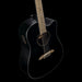 Alvarez Artist Series AD60-12CEBK 12 String Acoustic-Electric Dreadnought Guitar Black Top Down