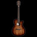 Alvarez AF-66CESHB Cutaway OM/Folk Size Shadowburst Acoustic Electric Guitar Front