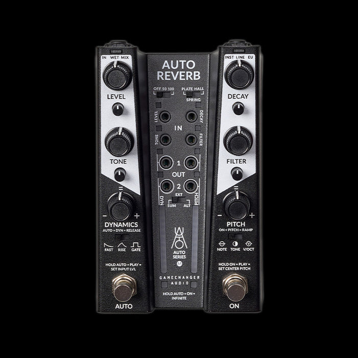 Gamechanger Audio Auto Series Reverb Pedal Front