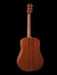 Martin D-15ML Left-Handed StreetMaster - Mahogany Burst Back