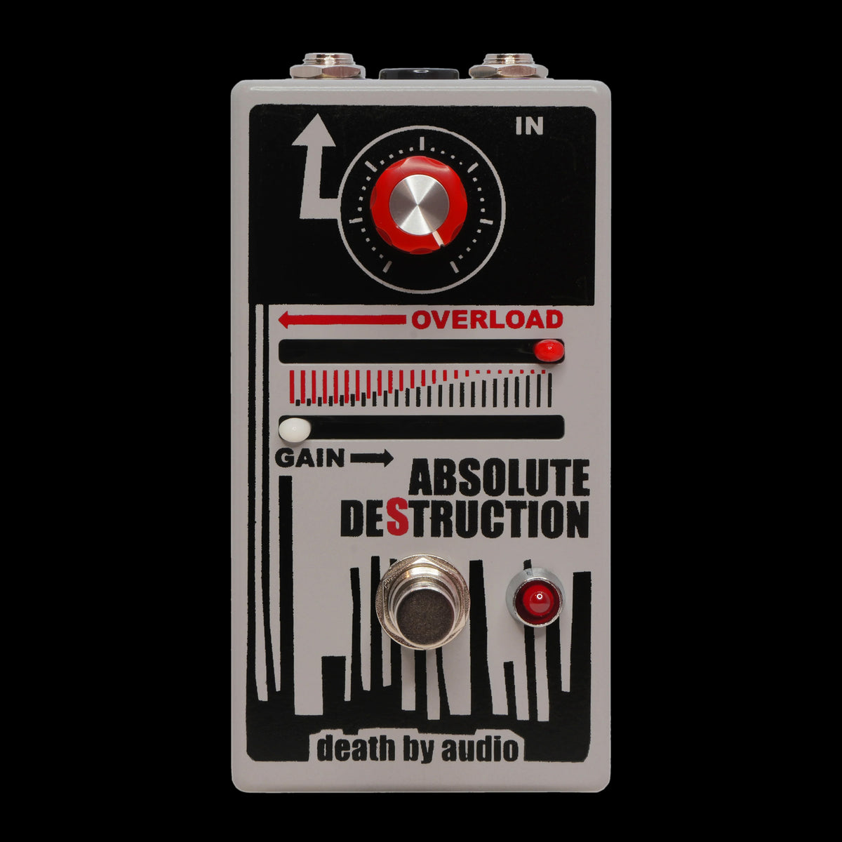 Death By Audio Absolute Destruction Fuzz Octave Guitar Pedal