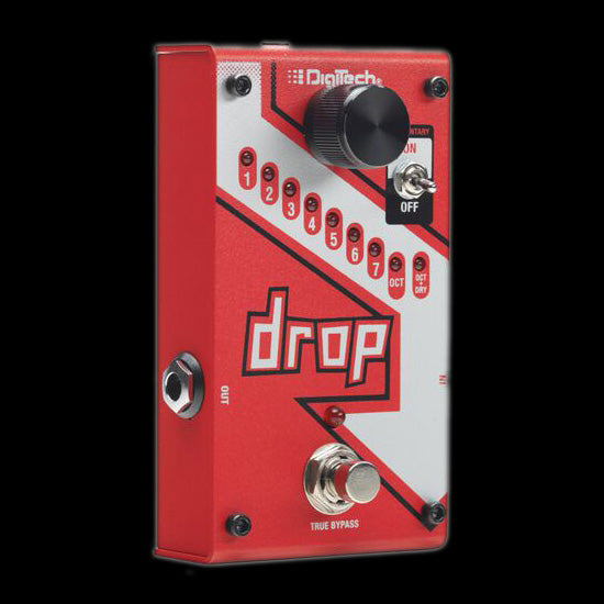 DigiTech The Drop Polyphonic Drop Tune Pedal Guitar Effect Pedal — Truetone  Music