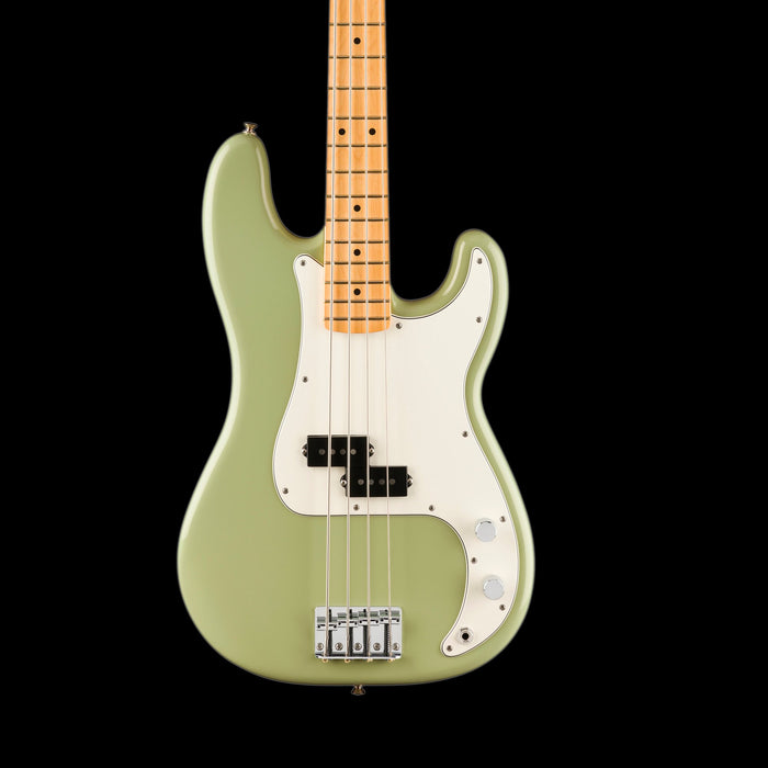 Fender Player II Precision Bass Maple Fingerboard Birch Green Front Crop