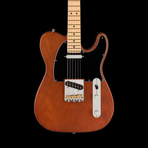 Fender American Performer Telecaster Maple Fingerboard Mocha With Gig Bag Front Crop