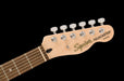 Squier Affinity Series Telecaster Thinline Laurel Fingerboard Black Pickguard Olympic White Headstock Front