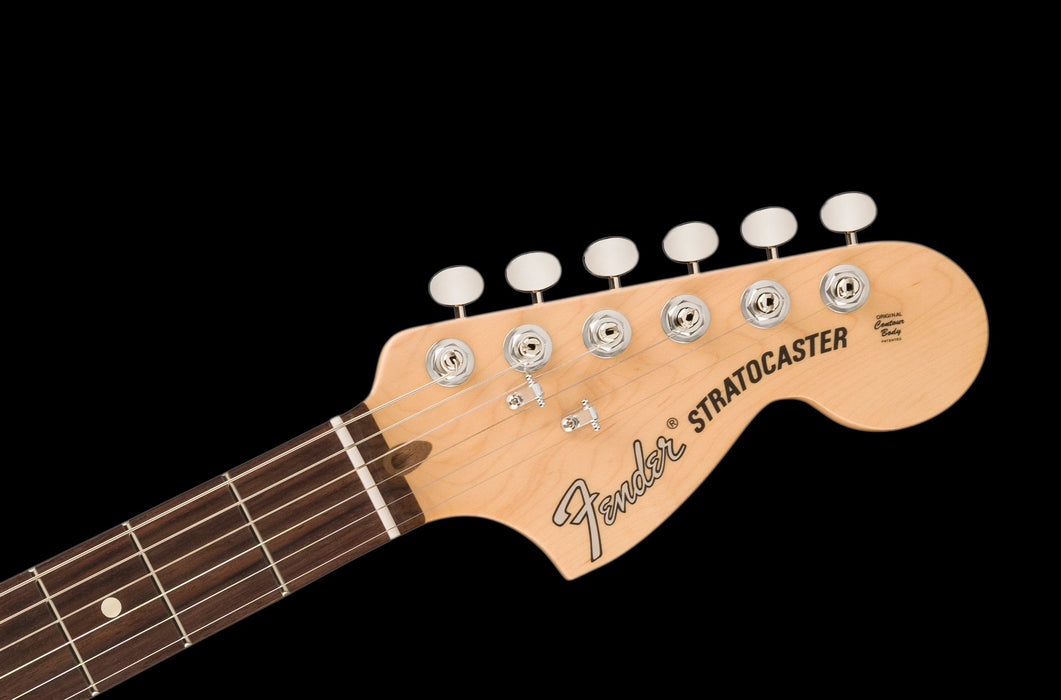 Fender American Performer Spruce Stratocaster Rosewood Fingerboard Honey Burst With Gig Bag Headstock Front