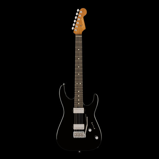 Charvel Super-Stock DKA22 2PT EB Ebony Fingerboard Gloss Black Front