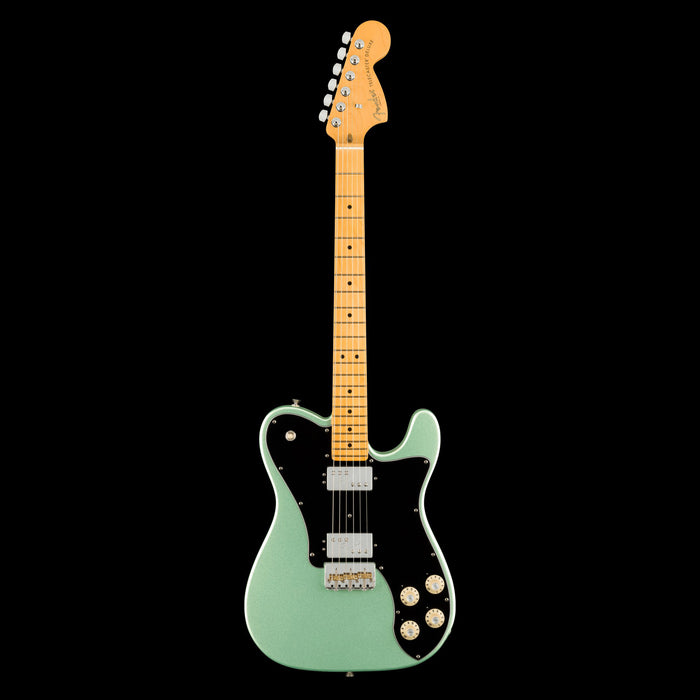 Fender American Professional II Telecaster Deluxe Mystic Surf Green Front