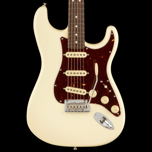 Fender American Professional II Stratocaster Rosewood Fingerboard Olympic White Electric Guitar With Case